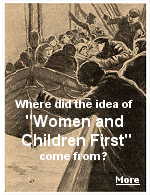 Chivalry has caused a lot of deaths. Had men been able to get into life boats along with the women and children on the Titanic, for example, fewer lives would have been lost.